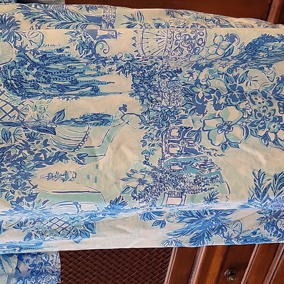 NWT Lilly Pulitzer Azita Tunic Dress In Toile Me About It print - Size XL - Picture 5 of 10